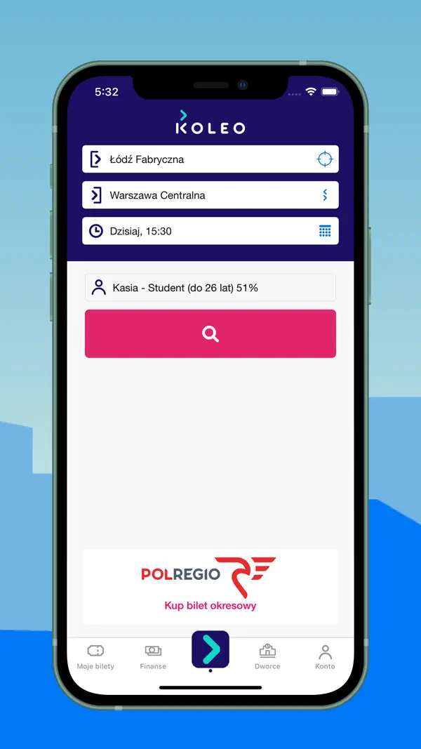KOLEO-screenshot