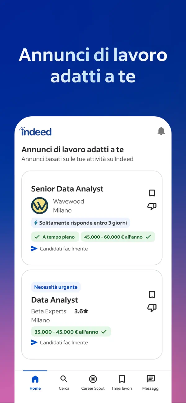 Indeed Lavoro-screenshot