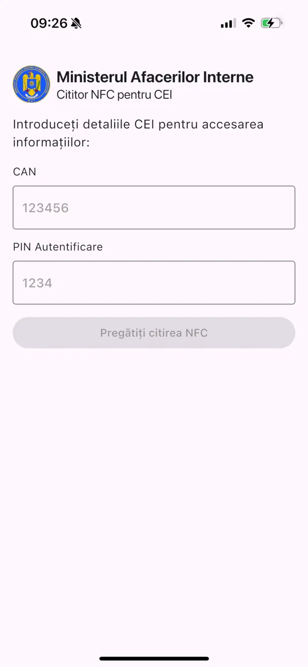 Ro CEI Reader-screenshot