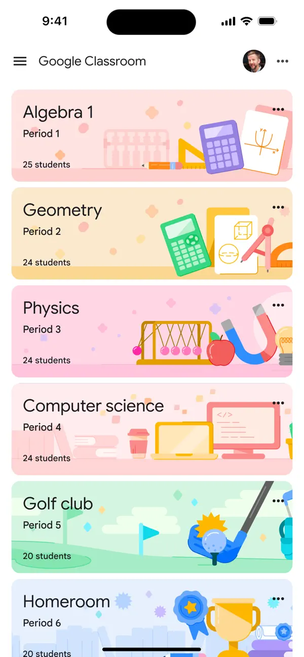 Google Classroom-screenshot
